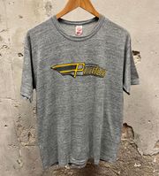 Purdue University Vintage 1980s Single Stitch Old Logo Graphic Tee XL USA Made