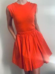 Saturday Orange Dress