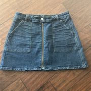 Madewell Denim Mini Skirt 30 EUC