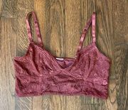 Target maroon bra