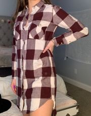 Flannel Dress
