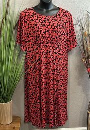 EST. 1946 heart printed maxi dress size 26/28W