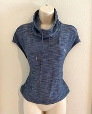 NWOT  short sleeved cowl neck pullover. Sz S