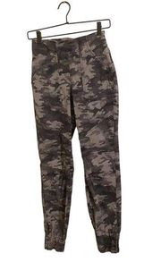 Spanx  Gray Camo Twill Cargo Jogger Pants Small