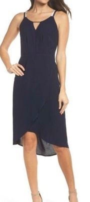 19 Cooper Navy Blue Knee Length Dress