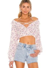 Cecilia Crop Floral Top