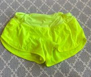 Neon Yellow Shorts