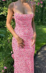 Pink Floral Dress