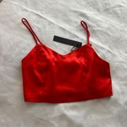 House Of Harlow Red Tank Top