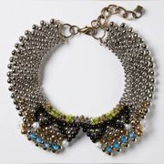 HP! Anthropologie Pam Hiran Sparked Agate Collar Necklace