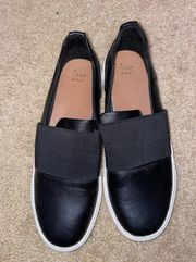 Black Slip On Sneakers