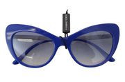 Dolce & Gabbana Blue Acetate Full Rim Cat Eye DG4307 Sunglasses