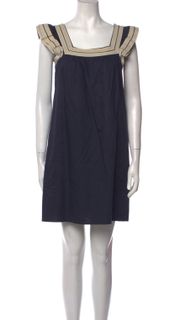 Y2K MbMJ Square Neck Shift Dress