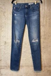 Ag Adriano Goldschmied The Legging Ankle Super Skinny Ankle Jeans SIZE 27