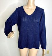 Westport Navy Knitted Sweater