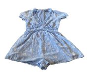 Trixxi Blue Romper Size M