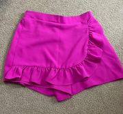 Magenta Skort