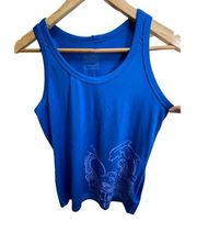 Patagonia Capilene Baselayer Kona Boys Hawaii Royal Blue Racerback Tank Top