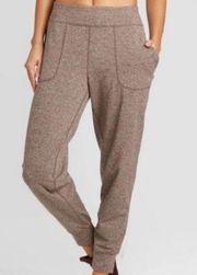 NWT Joy Lab Workout Joggers Pearl Mocha Pockets