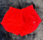Red Dri-Fit Running Shorts