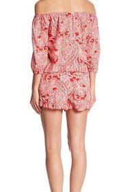 Elan off the shoulder summer romper