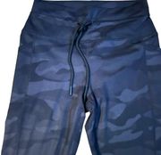 Spyder Athletic Black Gray Camo Jogger Leggings Small NWOT