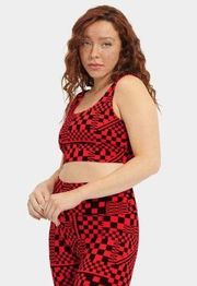 NWT UGG Zayley Bralette in Ignite/ Black Checks