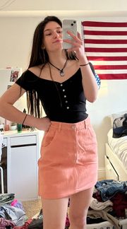 worldwide pink skirt