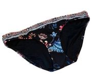 Seafolly hipster bikini bottoms only water‎ garden US size 6 NEW