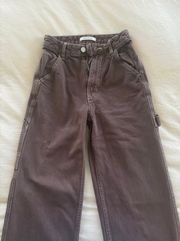 cargo(ish) carpenter pant (brown)