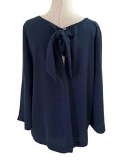 Ann Taylor Blue Long Sleeve Blouse Size M | 39-57