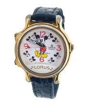 Vintage Lorus Disney Mickey Mouse Melody Musical Watch V422-0010 z0