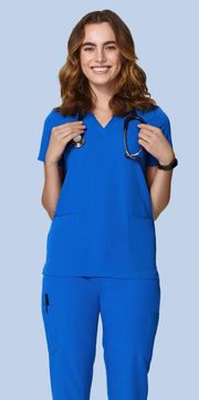 Mandala Royal Blue Scrubs