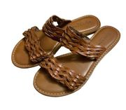 Rock & Candy by Zigi Slip-on Sandals Women’s 7 Brown Strap