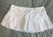 Nike  Dri-Fit Tennis Skirt Skort Women's White Size XL