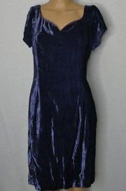 Jessica McClintock Gunne Sax Velvet Dress Vintage