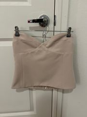 Strapless Nude Top