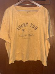 Lucky Brand Womens Nwt  T-shirt Size Xxlarge