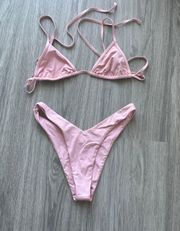 Pink Bikini Set