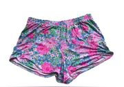 Lilly Pulitzer Sevina Knit PJ Knit Shorts Lil Soiree All Day