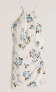 Abercrombie & Fitch Abercrombie Halter Floral Mini Dress