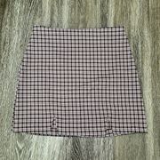 Womens NWT  Gianni Bini Plaid Mini Skirt - M