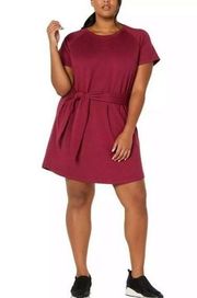 Ideology Tie Front T-Shirt Stretch Casual Dress