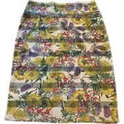 LuLaRoe Women's Cassie Knee Length Floral Pencil Skirt. Hippy, Boho. Large
