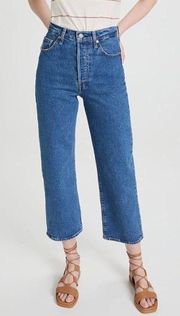 Ribcage Straight Ankle Jeans