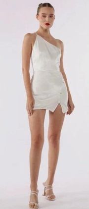 Sau Lee Halle Mini Dress in White NWT