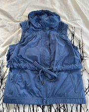 Adidas x Stella McCartney blue vest, small, STUNNING, full zip, designer, EUC