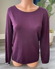 Absolutely Creative Sweater S Plum Purple A3