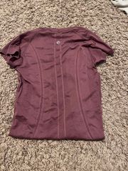 Swiftly Tech Short Sleeve Purple