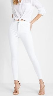 High Rise Legging Jeans White